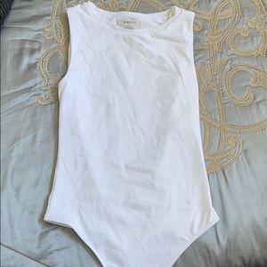 Babaton (aritzia) thong bodysuit
